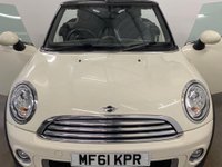 USED 2011 61 MINI CONVERTIBLE 1.6 ONE 2d 98 BHP 