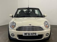 USED 2011 61 MINI CONVERTIBLE 1.6 ONE 2d 98 BHP 