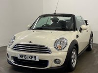 USED 2011 61 MINI CONVERTIBLE 1.6 ONE 2d 98 BHP 