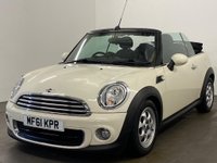 USED 2011 61 MINI CONVERTIBLE 1.6 ONE 2d 98 BHP 