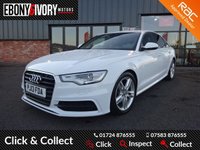 USED 2013 13 AUDI A6 2.0 TDI S LINE 4d 175 BHP FULLY SERVICED+1 YEAR MOT+BREAKDOWN COVER