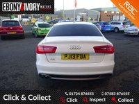 USED 2013 13 AUDI A6 2.0 TDI S LINE 4d 175 BHP FULLY SERVICED+1 YEAR MOT+BREAKDOWN COVER