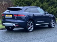 USED 2017 17 JAGUAR F-PACE 3.0 V6 S AWD 5d 296 BHP Glass Panoramic Roof Dual View