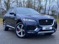 USED 2017 17 JAGUAR F-PACE 3.0 V6 S AWD 5d 296 BHP Glass Panoramic Roof Dual View