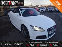USED 2011 11 AUDI TT 2.0 TFSI S LINE BLACK EDITION 2d 208 BHP + FULL SERVICE HISTORY + 1 YEAR MOT AND BREAKDOWN COVER