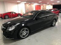 USED 2013 63 MERCEDES-BENZ E-CLASS 2.1 E250 CDI AMG SPORT 2d 204 BHP * PRIVACY GLASS * CLIMATE * NAVIGATION * PARKING SENSORS * LEATHER TRIM *18 INCH ALLOY WHEELS *