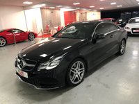 USED 2013 63 MERCEDES-BENZ E-CLASS 2.1 E250 CDI AMG SPORT 2d 204 BHP * PRIVACY GLASS * CLIMATE * NAVIGATION * PARKING SENSORS * LEATHER TRIM *18 INCH ALLOY WHEELS *