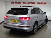 USED 2017 67 AUDI Q7 3.0 V6 TDI (272 PS) S LINE TIPTRONIC QUATTRO ( EURO 6 ) (S/S) 5DR + 7 SEATS + NAV + PANORAMIC E/SUNROOF + E/HEATED LEATHER / ALCANTARA + MULTIMEDIA + CRUISE + KEYLESS + 7 SEATS+21S+CAM+PANROOF+LEATHER/ALCANTARA+NAV+CRUISE