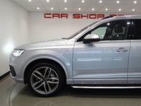 USED 2017 67 AUDI Q7 3.0 V6 TDI (272 PS) S LINE TIPTRONIC QUATTRO ( EURO 6 ) (S/S) 5DR + 7 SEATS + NAV + PANORAMIC E/SUNROOF + E/HEATED LEATHER / ALCANTARA + MULTIMEDIA + CRUISE + KEYLESS + 7 SEATS+21S+CAM+PANROOF+LEATHER/ALCANTARA+NAV+CRUISE