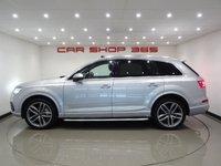 USED 2017 67 AUDI Q7 3.0 V6 TDI (272 PS) S LINE TIPTRONIC QUATTRO ( EURO 6 ) (S/S) 5DR + 7 SEATS + NAV + PANORAMIC E/SUNROOF + E/HEATED LEATHER / ALCANTARA + MULTIMEDIA + CRUISE + KEYLESS + 7 SEATS+21S+CAM+PANROOF+LEATHER/ALCANTARA+NAV+CRUISE