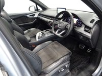 USED 2017 67 AUDI Q7 3.0 V6 TDI (272 PS) S LINE TIPTRONIC QUATTRO ( EURO 6 ) (S/S) 5DR + 7 SEATS + NAV + PANORAMIC E/SUNROOF + E/HEATED LEATHER / ALCANTARA + MULTIMEDIA + CRUISE + KEYLESS + 7 SEATS+21S+CAM+PANROOF+LEATHER/ALCANTARA+NAV+CRUISE