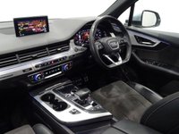 USED 2017 67 AUDI Q7 3.0 V6 TDI (272 PS) S LINE TIPTRONIC QUATTRO ( EURO 6 ) (S/S) 5DR + 7 SEATS + NAV + PANORAMIC E/SUNROOF + E/HEATED LEATHER / ALCANTARA + MULTIMEDIA + CRUISE + KEYLESS + 7 SEATS+21S+CAM+PANROOF+LEATHER/ALCANTARA+NAV+CRUISE