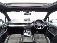 USED 2017 67 AUDI Q7 3.0 V6 TDI (272 PS) S LINE TIPTRONIC QUATTRO ( EURO 6 ) (S/S) 5DR + 7 SEATS + NAV + PANORAMIC E/SUNROOF + E/HEATED LEATHER / ALCANTARA + MULTIMEDIA + CRUISE + KEYLESS + 7 SEATS+21S+CAM+PANROOF+LEATHER/ALCANTARA+NAV+CRUISE