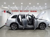 USED 2017 67 AUDI Q7 3.0 V6 TDI (272 PS) S LINE TIPTRONIC QUATTRO ( EURO 6 ) (S/S) 5DR + 7 SEATS + NAV + PANORAMIC E/SUNROOF + E/HEATED LEATHER / ALCANTARA + MULTIMEDIA + CRUISE + KEYLESS + 7 SEATS+21S+CAM+PANROOF+LEATHER/ALCANTARA+NAV+CRUISE