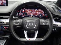USED 2017 67 AUDI Q7 3.0 V6 TDI (272 PS) S LINE TIPTRONIC QUATTRO ( EURO 6 ) (S/S) 5DR + 7 SEATS + NAV + PANORAMIC E/SUNROOF + E/HEATED LEATHER / ALCANTARA + MULTIMEDIA + CRUISE + KEYLESS + 7 SEATS+21S+CAM+PANROOF+LEATHER/ALCANTARA+NAV+CRUISE