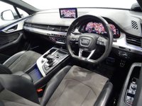USED 2017 67 AUDI Q7 3.0 V6 TDI (272 PS) S LINE TIPTRONIC QUATTRO ( EURO 6 ) (S/S) 5DR + 7 SEATS + NAV + PANORAMIC E/SUNROOF + E/HEATED LEATHER / ALCANTARA + MULTIMEDIA + CRUISE + KEYLESS + 7 SEATS+21S+CAM+PANROOF+LEATHER/ALCANTARA+NAV+CRUISE