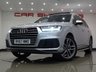 USED 2017 67 AUDI Q7 3.0 V6 TDI (272 PS) S LINE TIPTRONIC QUATTRO ( EURO 6 ) (S/S) 5DR + 7 SEATS + NAV + PANORAMIC E/SUNROOF + E/HEATED LEATHER / ALCANTARA + MULTIMEDIA + CRUISE + KEYLESS + 7 SEATS+21S+CAM+PANROOF+LEATHER/ALCANTARA+NAV+CRUISE