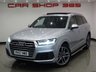 USED 2017 67 AUDI Q7 3.0 V6 TDI (272 PS) S LINE TIPTRONIC QUATTRO ( EURO 6 ) (S/S) 5DR + 7 SEATS + NAV + PANORAMIC E/SUNROOF + E/HEATED LEATHER / ALCANTARA + MULTIMEDIA + CRUISE + KEYLESS + 7 SEATS+21S+CAM+PANROOF+LEATHER/ALCANTARA+NAV+CRUISE