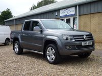 USED 2015 15 VOLKSWAGEN AMAROK 2.0 DC TDI HIGHLINE 4MOTION 180 BHP www.suffolkcarcentre.co.uk - Located at Ilketshall