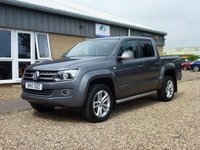 USED 2015 15 VOLKSWAGEN AMAROK 2.0 DC TDI HIGHLINE 4MOTION 180 BHP www.suffolkcarcentre.co.uk - Located at Ilketshall