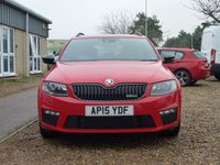 USED 2015 15 SKODA OCTAVIA 2.0 VRS TSI 5d 218 BHP www.suffolkcarcentre.co.uk - Located at Reydon