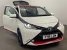USED 2018 18 TOYOTA AYGO 1.0 VVT-I X-PRESS 5d 69 BHP Cool White , Red accents