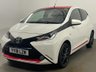 USED 2018 18 TOYOTA AYGO 1.0 VVT-I X-PRESS 5d 69 BHP Cool White , Red accents