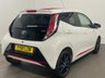 USED 2018 18 TOYOTA AYGO 1.0 VVT-I X-PRESS 5d 69 BHP Cool White , Red accents