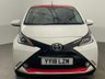 USED 2018 18 TOYOTA AYGO 1.0 VVT-I X-PRESS 5d 69 BHP Cool White , Red accents
