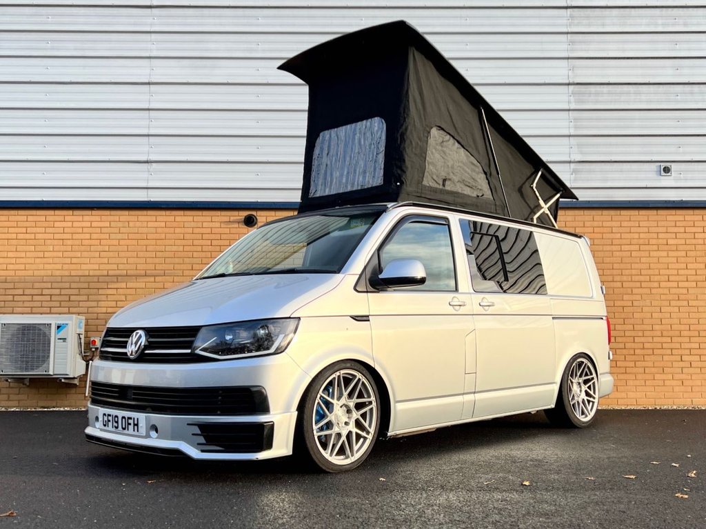USED 2019 19 VOLKSWAGEN T6 TRANSPORTER Camper // 2.0 T28 TSI // 340 BHP // px swap 
