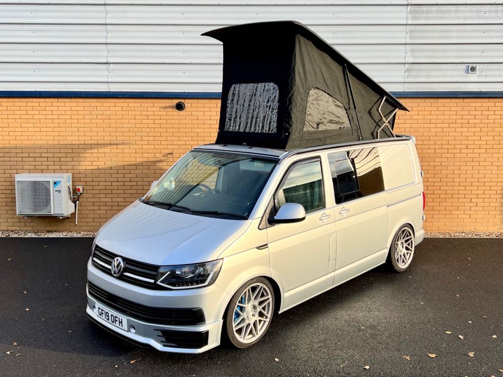 USED 2019 19 VOLKSWAGEN T6 TRANSPORTER Camper // 2.0 T28 TSI // 340 BHP // px swap 