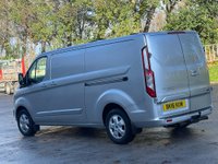 USED 2016 16 FORD TRANSIT CUSTOM 2.2 290 LIMITED LR P/V 124 BHP PRICE 12450 + VAT = 14940