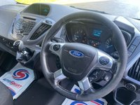 USED 2016 16 FORD TRANSIT CUSTOM 2.2 290 LIMITED LR P/V 124 BHP PRICE 12450 + VAT = 14940