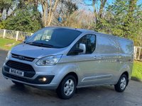 USED 2016 16 FORD TRANSIT CUSTOM 2.2 290 LIMITED LR P/V 124 BHP PRICE 12450 + VAT = 14940