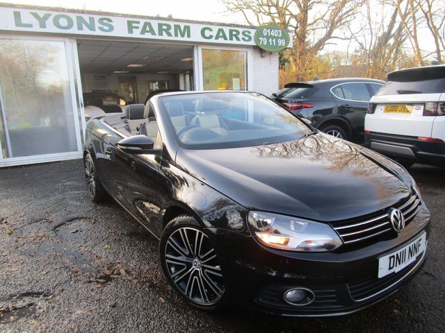 2011 11 Volkswagen Eos 2.0 EXCLUSIVE TDI BLUEMOTION TECHNOLOGY DSG 2d 139 BHP AUTOMATIC CONVERTIBLE