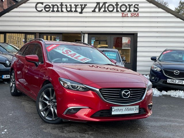 2016 16 Mazda 6 2.2 D SPORT NAV Tourer 5dr - SAT NAV