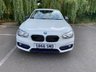 USED 2016 66 BMW 1 SERIES 2.0 118D SPORT 5d 147 BHP BLACK LEATHER, ALIPINE WHITE PAINT