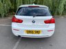 USED 2016 66 BMW 1 SERIES 2.0 118D SPORT 5d 147 BHP BLACK LEATHER, ALIPINE WHITE PAINT