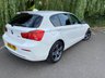 USED 2016 66 BMW 1 SERIES 2.0 118D SPORT 5d 147 BHP BLACK LEATHER, ALIPINE WHITE PAINT