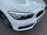 USED 2016 66 BMW 1 SERIES 2.0 118D SPORT 5d 147 BHP BLACK LEATHER, ALIPINE WHITE PAINT