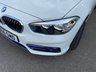 USED 2016 66 BMW 1 SERIES 2.0 118D SPORT 5d 147 BHP BLACK LEATHER, ALIPINE WHITE PAINT