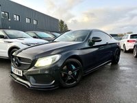 USED 2017 17 MERCEDES-BENZ C CLASS 2.1 C 220 D AMG LINE 2d 168 BHP 
