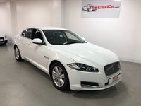 USED 2015 15 JAGUAR XF 2.2 D LUXURY 4d 163 BHP * PRIVACY * CLIMATE * NAV *  LEATHER TRIM * 17 INCH ALLOYS *