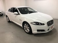 USED 2015 15 JAGUAR XF 2.2 D LUXURY 4d 163 BHP * PRIVACY * CLIMATE * NAV *  LEATHER TRIM * 17 INCH ALLOYS *