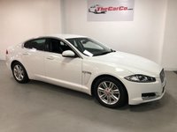 USED 2015 15 JAGUAR XF 2.2 D LUXURY 4d 163 BHP * PRIVACY * CLIMATE * NAV *  LEATHER TRIM * 17 INCH ALLOYS *