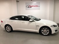 USED 2015 15 JAGUAR XF 2.2 D LUXURY 4d 163 BHP * PRIVACY * CLIMATE * NAV *  LEATHER TRIM * 17 INCH ALLOYS *
