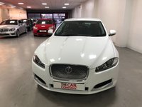 USED 2015 15 JAGUAR XF 2.2 D LUXURY 4d 163 BHP * PRIVACY * CLIMATE * NAV *  LEATHER TRIM * 17 INCH ALLOYS *