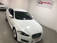 USED 2015 15 JAGUAR XF 2.2 D LUXURY 4d 163 BHP * PRIVACY * CLIMATE * NAV *  LEATHER TRIM * 17 INCH ALLOYS *
