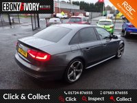 USED 2014 14 AUDI A4 2.0 TDI BLACK EDITION 4d 148 BHP + FULL SERVICE HISTORY + 1 YEAR MOT AND BREAKDOWN COVER