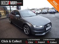 USED 2014 14 AUDI A4 2.0 TDI BLACK EDITION 4d 148 BHP + FULL SERVICE HISTORY + 1 YEAR MOT AND BREAKDOWN COVER